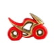 thumbnail image 3 of Estatua de motocicleta, figura decorativa, adorno de mesa coleccionable para la entrada. Rojo, 3 of 9