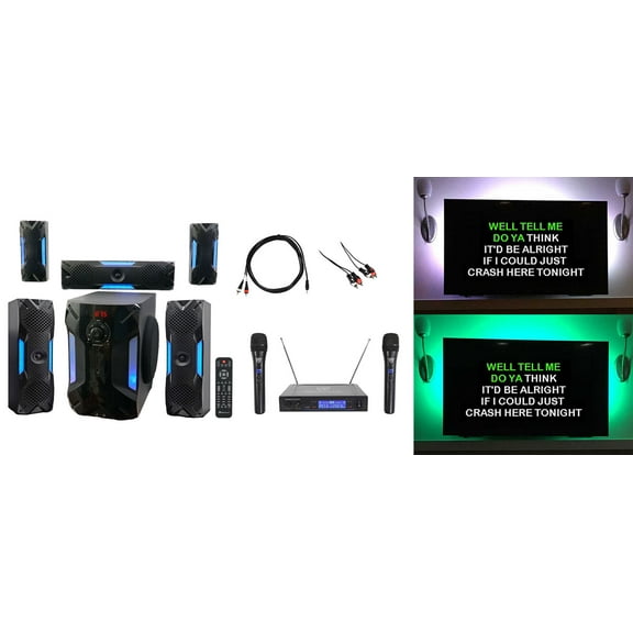 Rockville Home Theater Karaoke Quarantine Family Activity Singing Machine