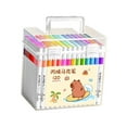 thumbnail image 2 of veasfak 120Pcs Acrylic Paint Markers Washable Drawing Markers for Stone Canvas Glass, 2 of 9