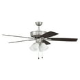 thumbnail image 5 of Craftmade  52" Pro Plus 114 Ceiling Fan Espresso w/ Flat Black/Greywood Blades - Pull Chain, 5 of 5