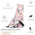 thumbnail image 3 of Yibo Llama Flower Beach Towel - Perfect for Travel, Swim, and Fitness, 3 of 8