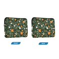 thumbnail image 7 of FORMRS 15-15.6 inch Laptop Sleeve Case Soft Carrying Quilted Computer Bag Cover, Orange Flowers, 7 of 7