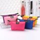 thumbnail image 5 of Bolsa de cosméticos portátil multifuncional de color caramelo, bolsa de nailon con forma de bola de masa para cosméticos, bolsa de lavado de almacenamiento impermeable, 5 of 6