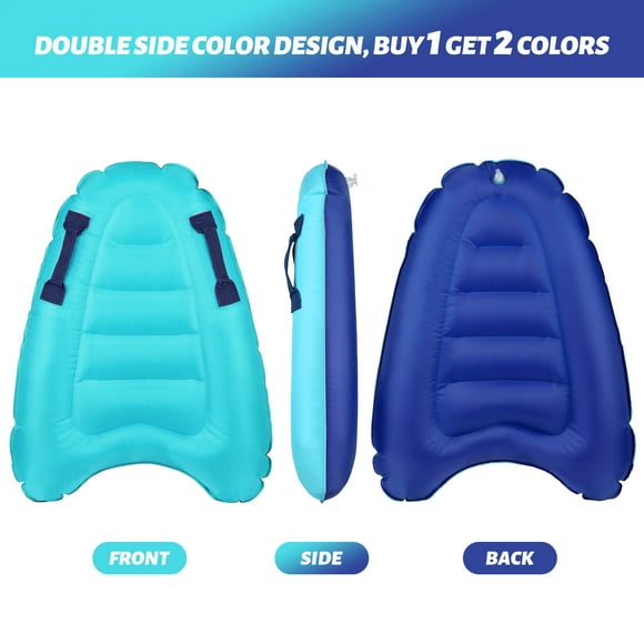Surfboard Inflatable Surfboard with Handles Kids Adults Inflatable Swimming Board for Beach Surfing Swimming Water Sports