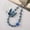 01-Blue, variant on Phone Charm Wrist Strap, Beaded Phone Chain Wristlet Cute Cellphone Charms Lanyard with Tether Tab Keychain