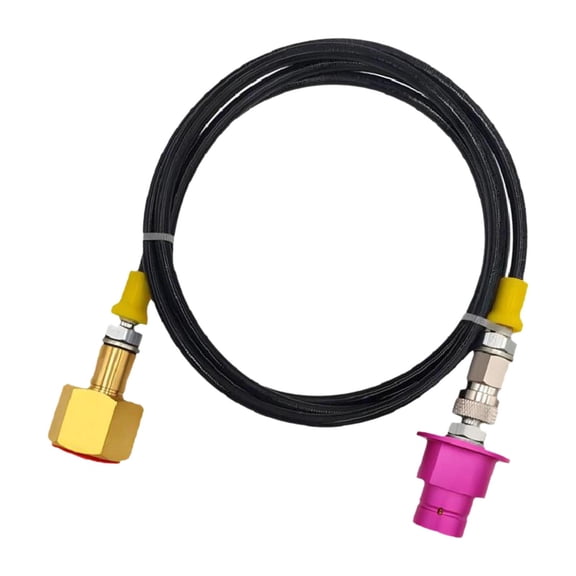 GROWTH TANK Adaptateur CO2 en Alliage d'Aluminium, Tuyau de Recharge pour Machine