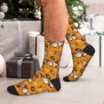 thumbnail image 7 of Vsdgher Halloween Witches Gnome Unisex Crew Socks Lightweight Breathable Ventilation Ankle Socks, Mid-calf socks for Daily, 7 of 7