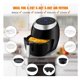 thumbnail image 4 of Accesorios para freidora de aire, bandeja para Pizza, parrilla, estante para tostadas, almohadilla aislante, piezas de cocina para el hogar, parrilla para freidora de aire, 12 Uds., 4 of 5