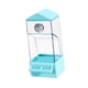 thumbnail image 5 of Comedero para pájaros alimentador de alimentos para aves alimentador de mascotas con perca alimentador automático de aves menos desorden comedero para azul, 5 of 8