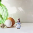 thumbnail image 2 of Animal Decor Set, Cute Home Decor Small Figurines for Shelf, Desk and Tabletop, Animal Themed Decoration for Living Room, Nursery,Mini small animal ornaments(Purple,1.02x0.86"), 2 of 8