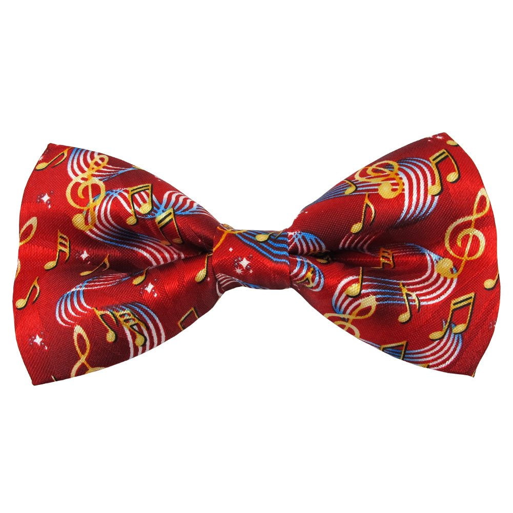 Men's Novelty Bow Tie Music Under the Stars PreTied Banded