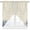 Beige, variant on Swag Curtains Valances for Windows, Pink Short Kitchen Window Curtains Over Sink, Solid Color Cafe Curtains Panel Set Of 2,Rod Pocket, 36 Inches Length