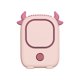thumbnail image 1 of Ventilador de collar sin aspas, portátil, con carga por USB y manos libres para llevar de viaje - Demon Pink Style, 1 of 5