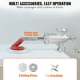 thumbnail image 5 of KFFKFF Manual Meat Grinder Heavy Duty Cast Iron Meat Grinder & Steel Table Clamp, 5 of 9