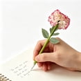 thumbnail image 2 of Under $5 FEOLGEHLY 2Pcs Medium Point Black Gel Pen, 0.7mm Plastic Simulation Flower Pen, Smooth Writing Pen for Office, Journaling, Home & Daily Note Taking, 2 of 7