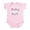Petal Pink, variant on CafePress - Baby Ruth (Pink) Infant Bodysuit - Baby Light Bodysuit, Size Newborn - 24 Months