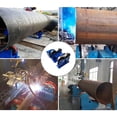 thumbnail image 3 of INTBUYING Welding Turning Rolls Linkage Roller Rack with Iron Wheel Dia200mm, 3 of 7