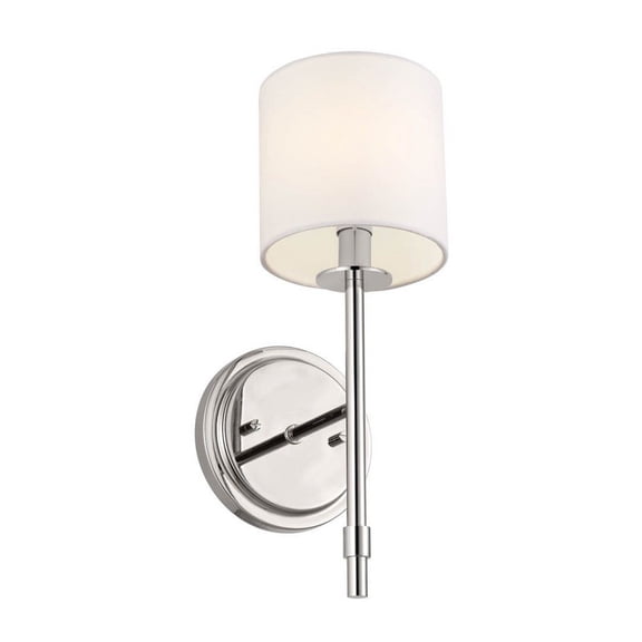 52505PN Kichler Lighting Ali - 1 Light Wall Sconce In Traditional Style-14 Inches Tall and 5.25 Inches Wide-Polished Nickel Finish