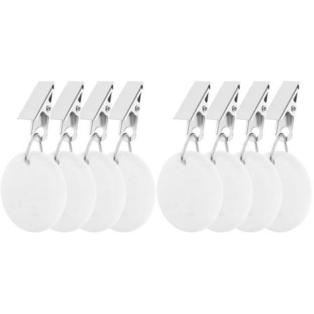 8 Pcs Tablecloth Clip Decorate Clips Cover Securing White