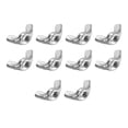thumbnail image 1 of Tuercas de Alas M6, Tuerca de Mariposa de Acero Inoxidable 201 para Ajuste Manual 10 Pcs, 1 of 2