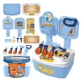 thumbnail image 1 of Children's Simulation Kitchen & Doctor Toy Set - Puzzle Storage Playset for Boys Girls, Educational, 1 of 3