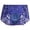 Blue, variant on Men's Personality Lace Solid Color Briefs Drag Underwear White XXXL