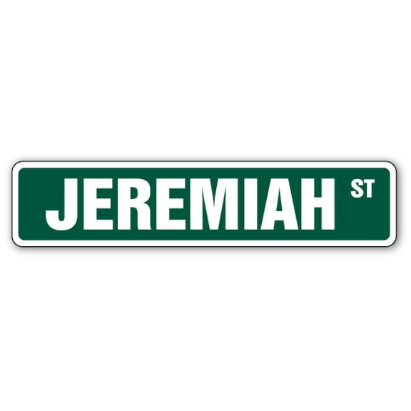 Jeremiah Street [3 Pack] of Vinyl Decal Stickers |for Laptop Car