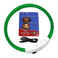 thumbnail image 3 of Goowood Light Up Dog Collar USB Rechargeable Glowing Dog Collar Flashing LED Night Safety Adjustable for Small Medium Large Dogs Plastic Collar, 3 of 8
