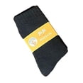thumbnail image 2 of Calcetines de media pantorrilla para hombre, calcetines térmicos, calcetines tipo botín, calcetines suaves, calcetines de tripulación para deportes, negro Fernando Calcetines térmicos, 2 of 8