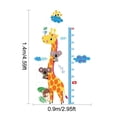 thumbnail image 3 of ABODELINE Baby Height Growth Chart Wall Sticker, Kids Measure Growth Wall Decals, Removable Wall Ruler for Boys Girls Baby Nursery Children Bedroom Living Room Wall Decor, 3 of 6