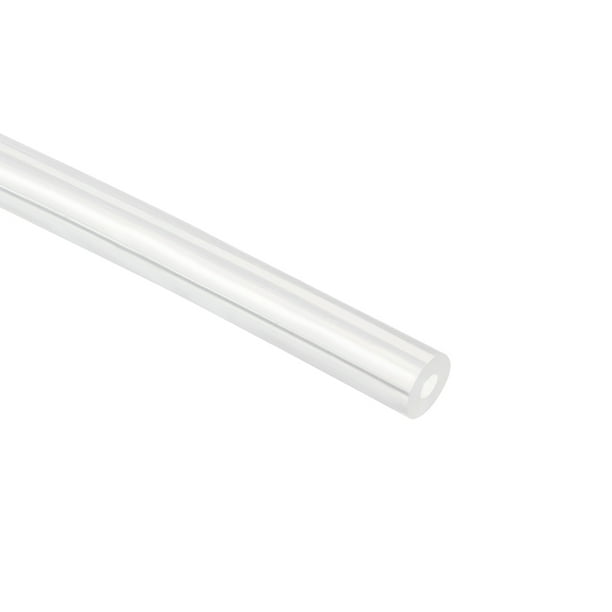 Tubo de Silicona 2.5mm ID X 4mm OD 3.3' Manguera de Silicona Flexible para Agua Aire Tubo Transparente para Transferencia de Bomba