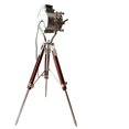 thumbnail image 2 of collectiblesBuy Classic Theatre Spot Light with Solid Wooden Tripod - Floor Lamp Vintage/Retro Style Searchlight, 2 of 6