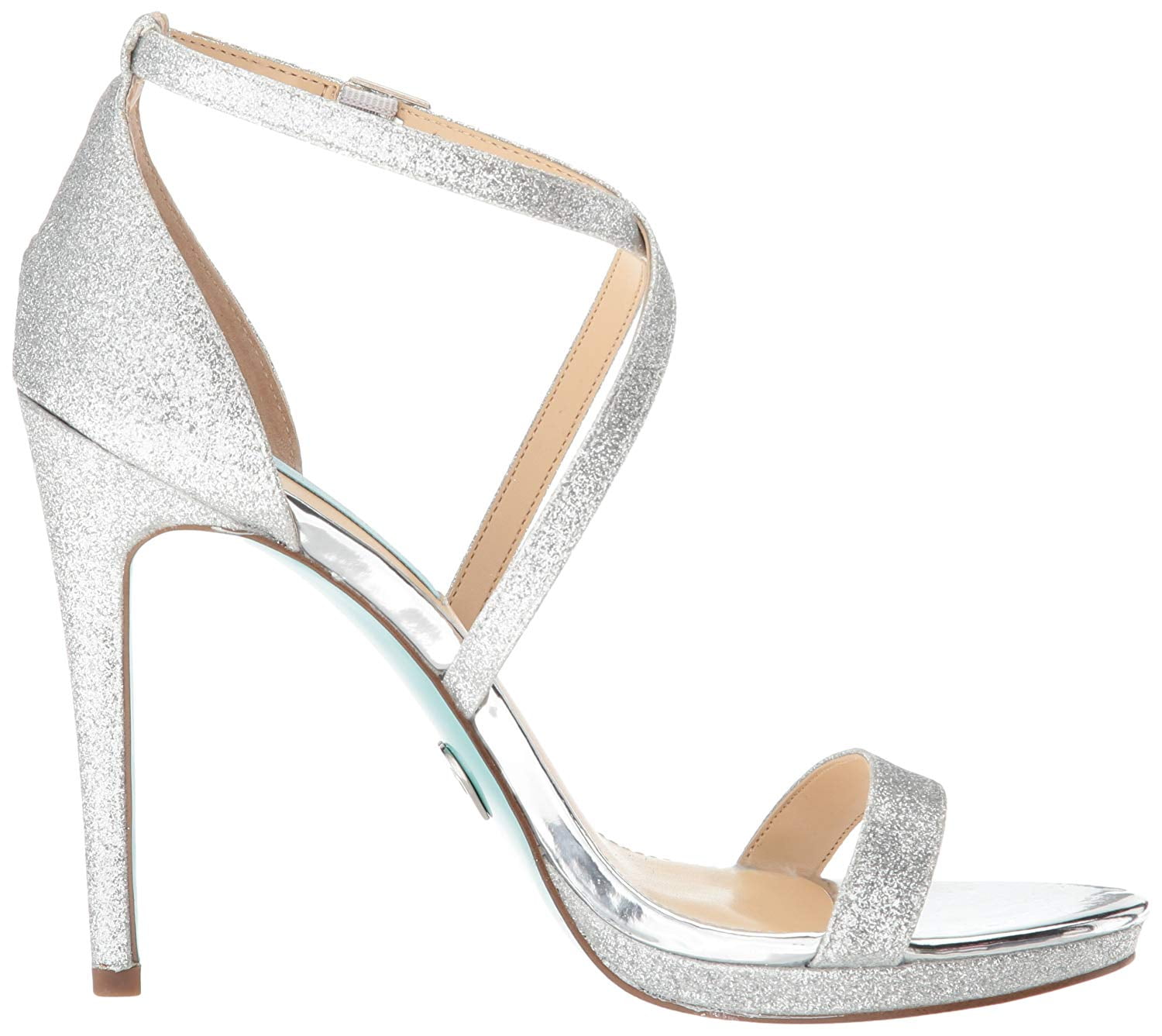 Blue by betsey johnson andi cheap evening sandals