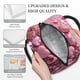 thumbnail image 3 of Fotbe Pink Glitter Heart Candy Bolsa de Almuerzo con Estampado, Lonchera Aislada, Contenedor de Comida Reutilizable Tipo Cooler a Prueba de Fugas, 3 of 6