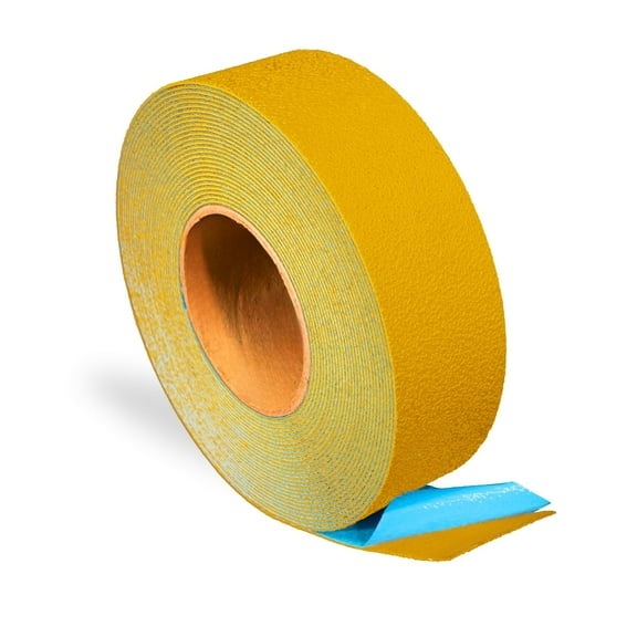 DuraMark RPT-750 Yellow Reflective Pavement Marking Tape – BASt Certified Slip Resistant Premium Durability Outdoor Heavy-Duty Rubber Base (3 Inch x 18 Ft)