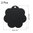 thumbnail image 2 of 2pcs Induction Cooktop Protector Mats, Induction Stove Protector, Flower Shape (Black), 2 of 6