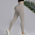 thumbnail image 4 of Anti Celsior Cellulite 3D Leggings Womens No Curling Lift Pants Sculpting Yoga Fitness Fitness Sport Pants Workout Yoga Smile Contour Activewear Tights Anti Cellulite Leggings Skin-Friendly Khaki M, 4 of 7