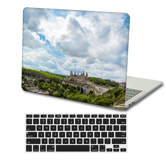 KSK KAISHEK for MacBook Pro 16" Case 2023 2022 2021 Release Model A2485 & A2780, Plastic Hard Protective Shell Case Cover + Black Keyboard Cover, Sky Series 1287
