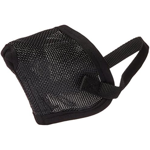 Pro Guard Mesh Dog Muzzle for Short Nose Flat Faced Dogs, (Pug Muzzle