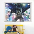 thumbnail image 5 of 3d Cartoon Batman Lego Fake Window Wallpaper para la decoración de la habitación,11 Feliz Sencillez, 5 of 5
