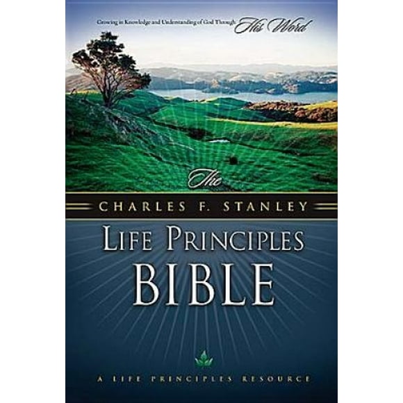 Charles F. Stanley Principe de Vie Bible-NKJV