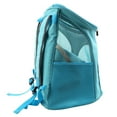 thumbnail image 4 of SuoKom Foldable Small Pet Carrier, Ventilated Design Pet Travel Carrier Backpack with Breathable Mesh Pockets, A Pet Carrier Bag for Travel Hiking and Camping, 4 of 7