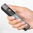 thumbnail image 5 of 400 Lumen 365Nm Uv Flashlight, Portable Rechargeable Blacklight Torch With High Precision Detection Function, Ultraviolet Light For Cash Verification, Fluorescent Agent Detection,, 5 of 6