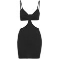 thumbnail image 1 of Dress, Bodycon Hollow SkinFriendly Polyester Spaghetti Strap Backless Skirt for Travel, 1 of 8
