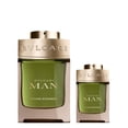 thumbnail image 2 of Set de regalo de perfume BVLGARI Bulgari Man Wood Essence para hombre, 2 of 5