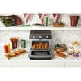 thumbnail image 6 of Oster Black Countertop Toaster Oven with Air Fryer, 6 of 7