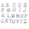 thumbnail image 6 of Naierhg 5cm Plated Door Plaque Address English Letter Alphabet Plate Sign for Home Address, 6 of 8