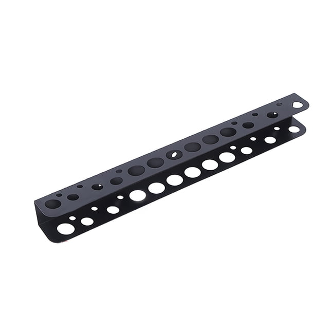 Tool Storage Rack Wall Mounted Screwdriver Organizer Rustproof Carbon Steel Screwdriver Holder for Garage Workshop