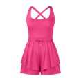 thumbnail image 3 of Ropa deportiva sexy de yoga y tenis para mujer con espalda abierta: tejido transpirable de verano, ajuste elástico para ropa deportiva., 3 of 3