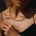thumbnail image 2 of gold-plated Rope Chain Necklace for Men & Women – 14k gold-plated necklace 10k or 14k gold-plated, Lightweight, Premium Craftsmanship, 2 of 4